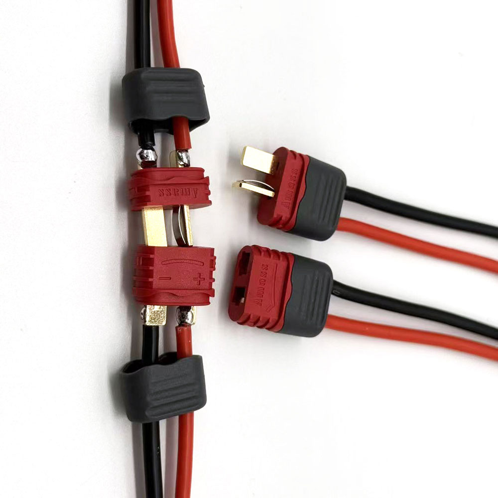 AM-1015E-F/M T-Plug Connector Wire Male And Female Silicone Wiring Harness for Electric Balance Car