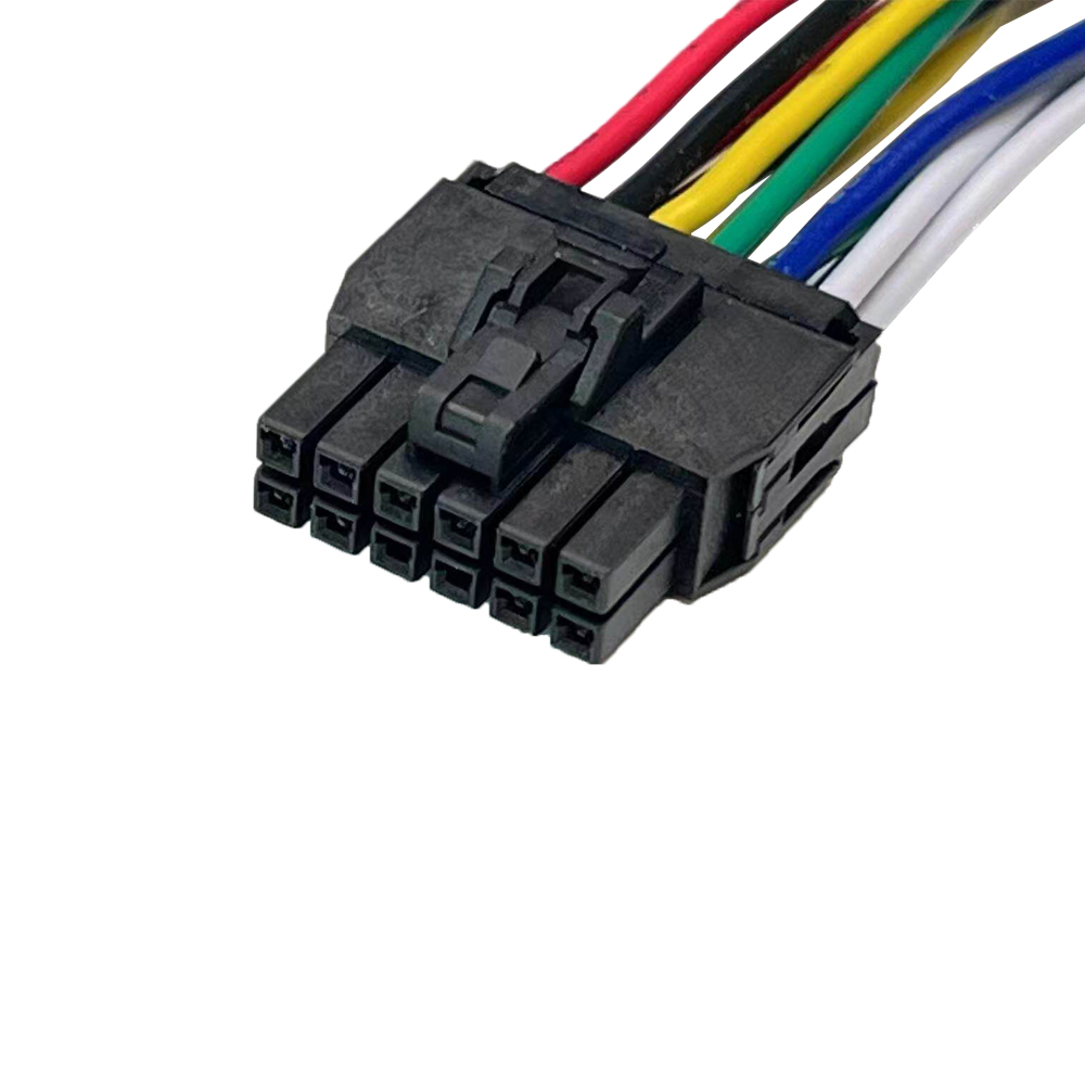 Molex 1053081212 Connector Cable 1053002100 2.5mm Terminal Wire Nano Fit 12P (4)