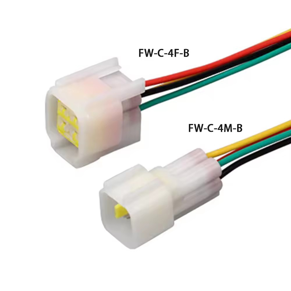 Custom Automotive Wire Harness Assembly Multiple Pin Connectors (2P-16P) PBT Tin Plated Copper 48V-FW-C-NF-B FW-C-NM-B (1)