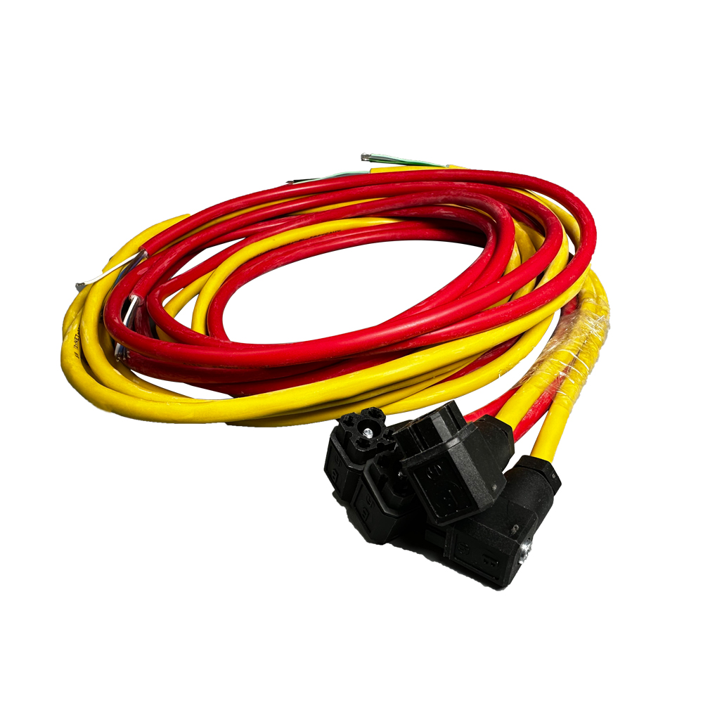 Hirschmann G4W1F Femal Connector Cable Central Screw 4Pin Grey Power Connection Wire (2)