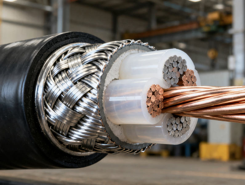 Can metal clad cable be used outdoors?