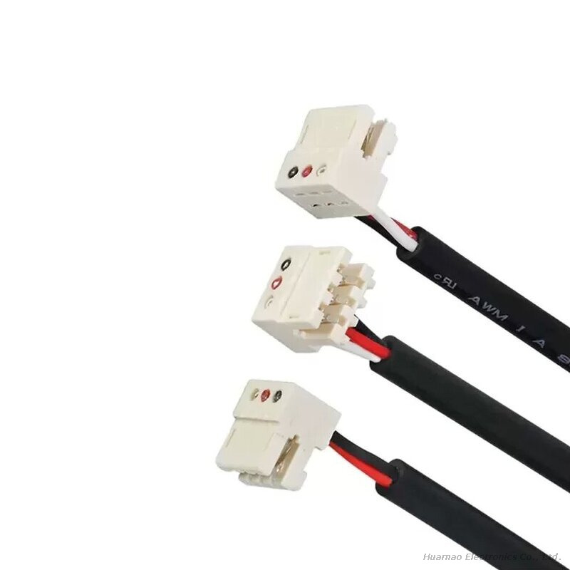 Rast 2.5mm Pitch Beige Color Lumberg 3515 Power Connector IDC Cable Assemblies