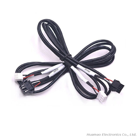 3-Core Shielded Xh2.5-1*3p Terminal Wire Sm2.54-1*4p Connecting Wire