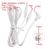 Customized Reusable 3.5mm Female ECG Snap Medical Cable for Stimulation Equipment