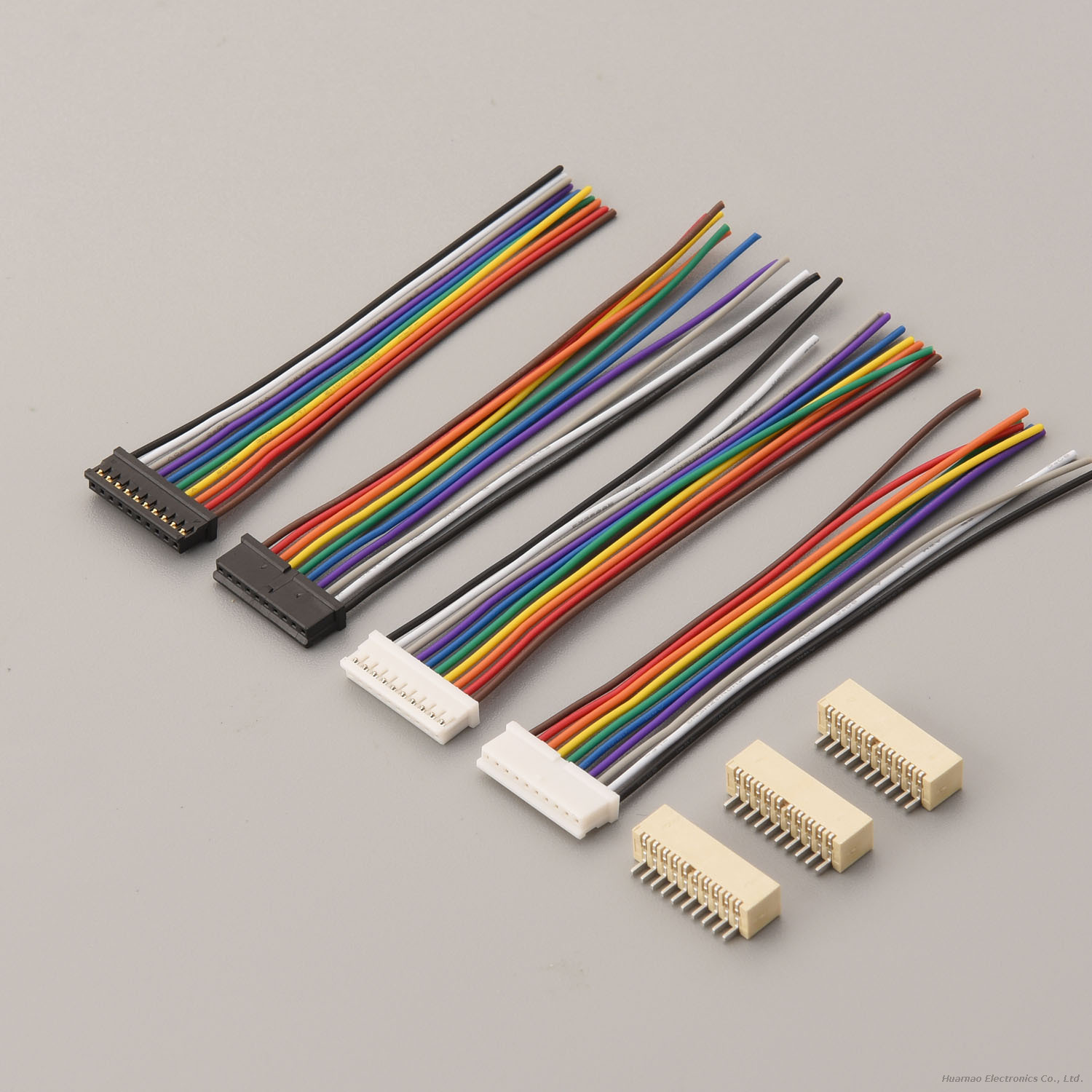 Customized Terminal Wire 0.6mm 1.0mm-4.2mm Pitch Puncture Wire 2-12P Wire Harness