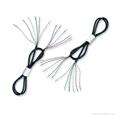 Headset Microphone Wire Harness 30AWG Insulated Electronic Cable Custom Shielding for Professional Audio Recording