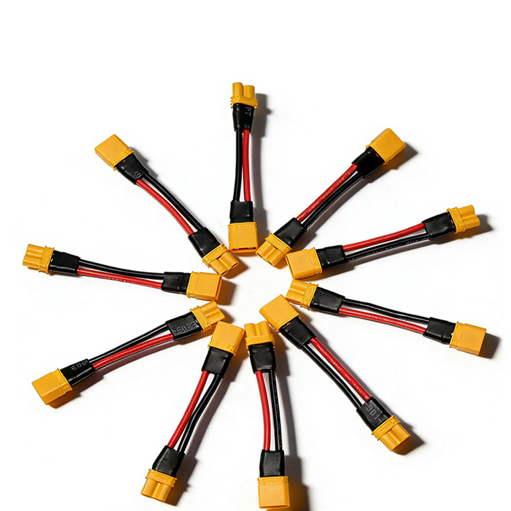 MR30-M Battery Power Cable XT90-F Silicone Wire Radar Robot Power Module Input Wiring Harness (4)