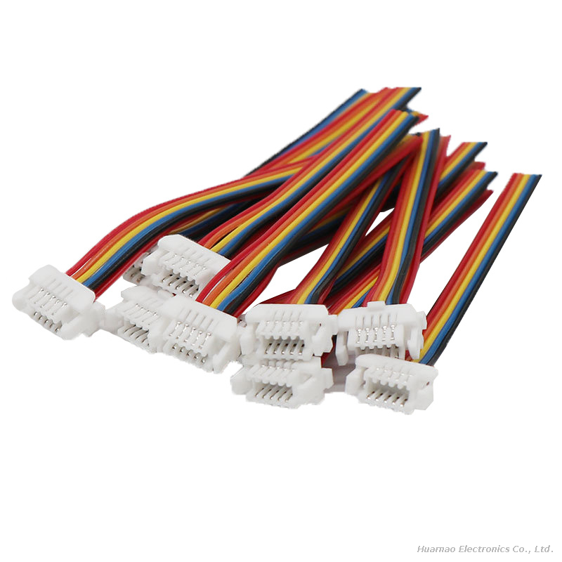 Jst-Shldp-10V-S 1.0mm Pitch Double Row Terminal Wire Harness Cable Assembly