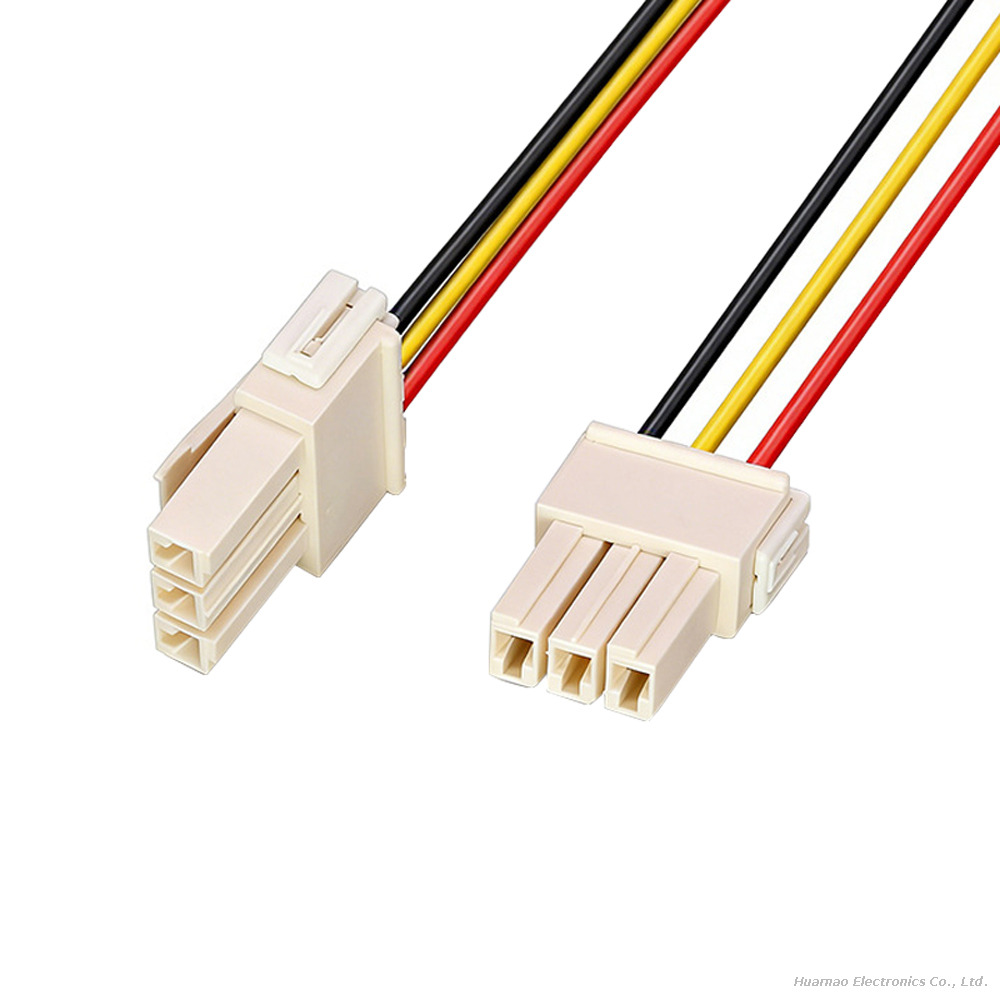 TE 368571-1 Automotive Connector Cable Freezer Refrigerator Equipment Internal Connection Small Motor Terminal Wire Harness