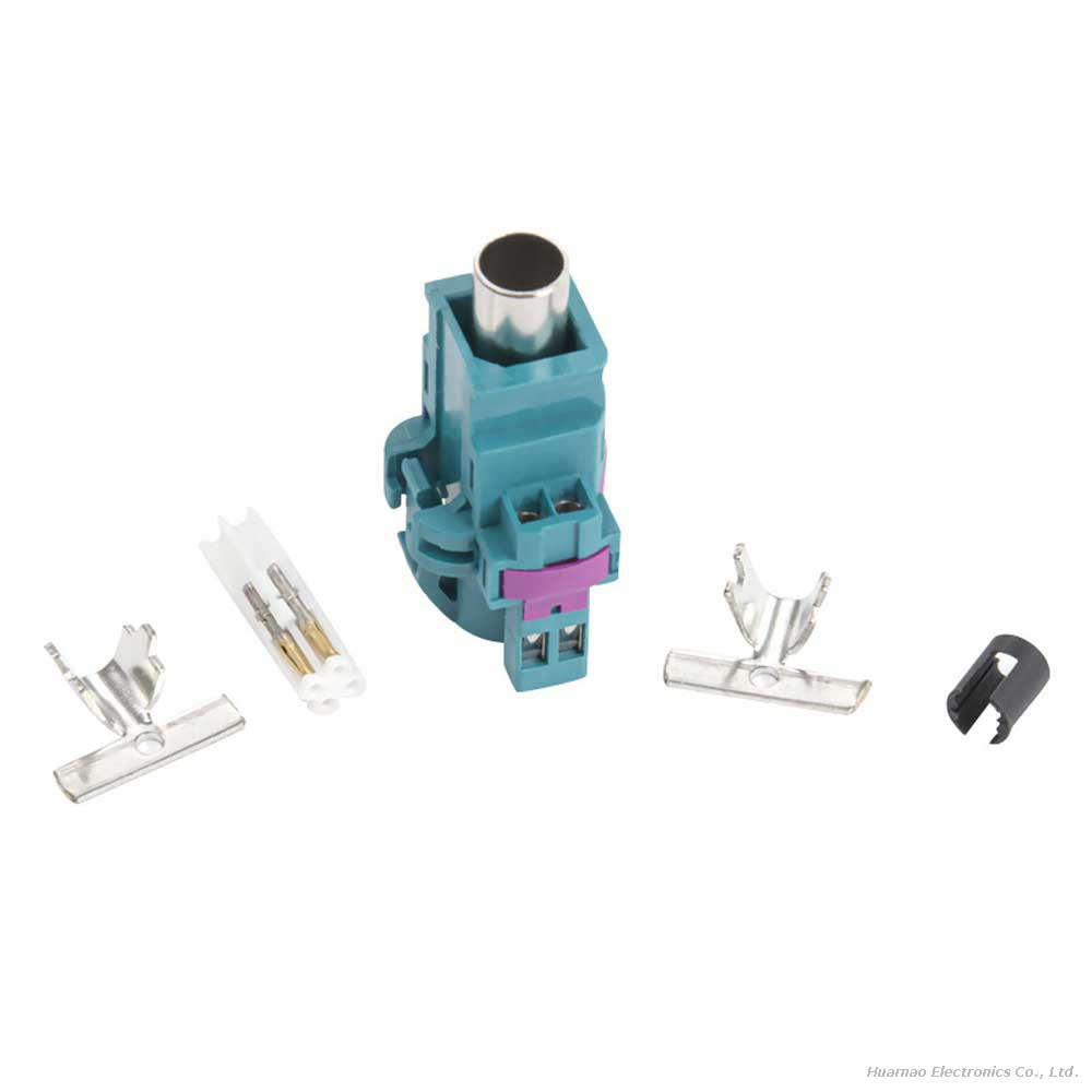 High-Frequency FAKRA-C HSD Connector - Automotive Grade RF Coaxial Connector