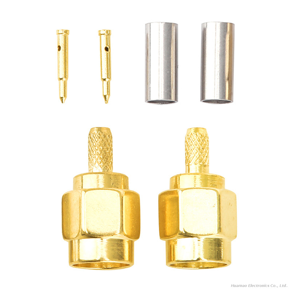 SMA-J-1.5 Internal Thread Inner Pin Coaxial Connector Wireless Antenna Adapter