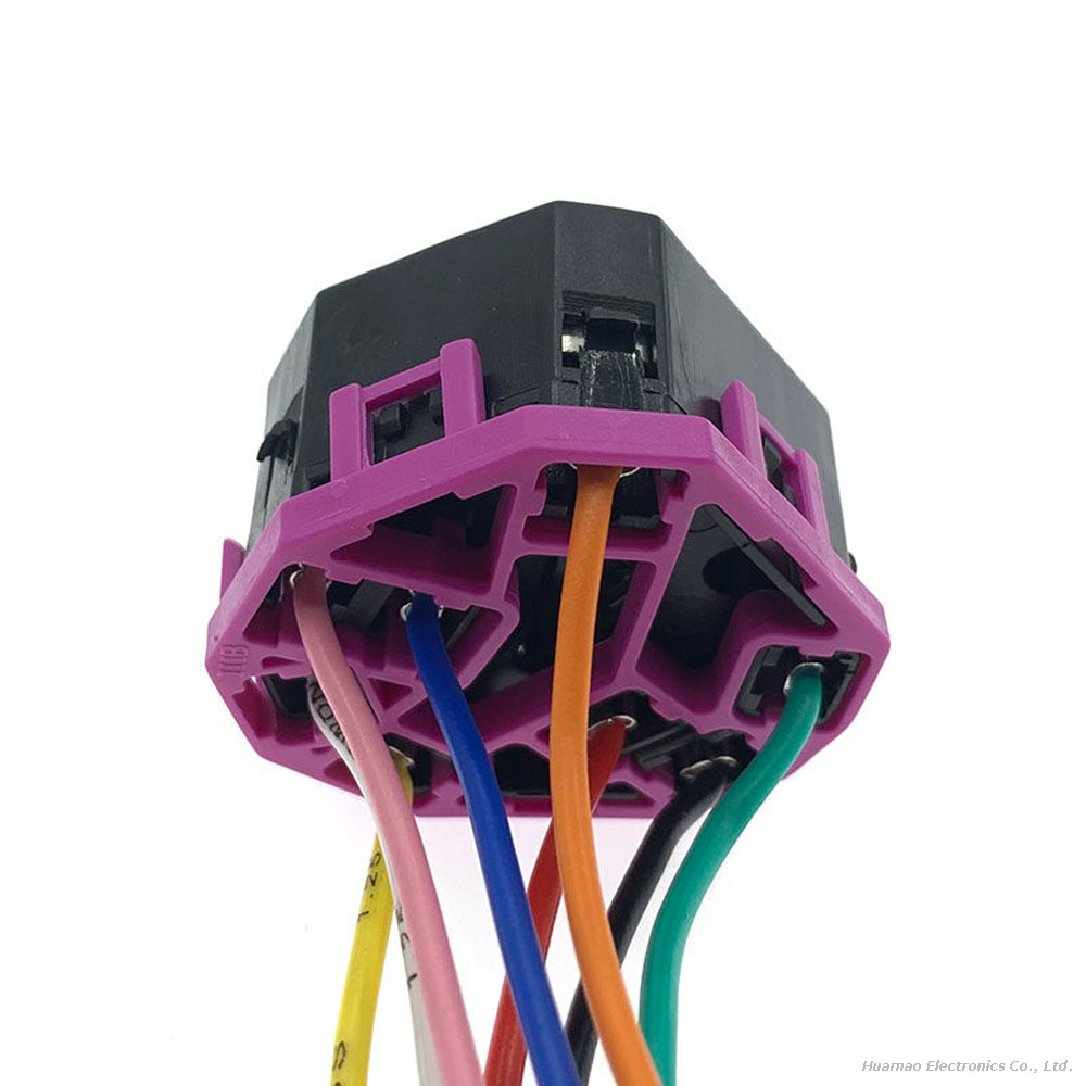 4A0971975 Golf Passat A4A6 Bora Ignition Switch Wiring Terminal Connector DJ7084Y-6.3-21