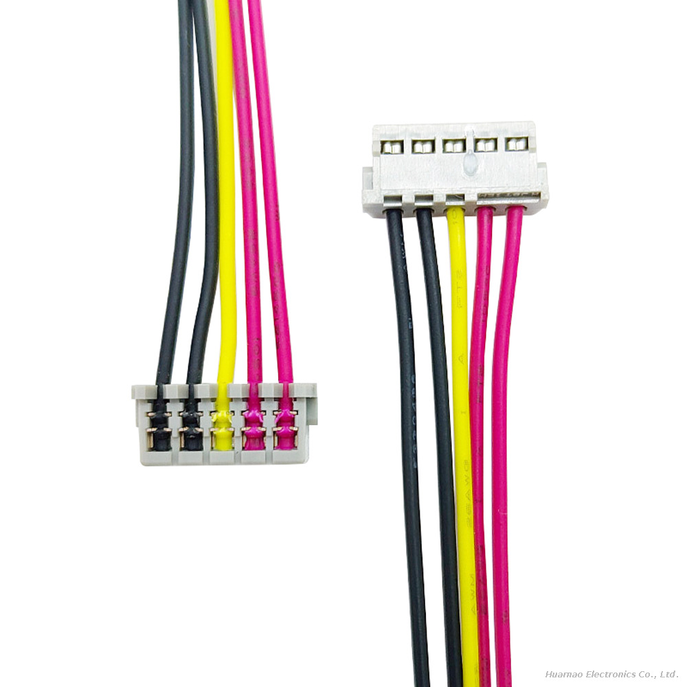 High-Reliability JST 05KR-6H-P IDC Cable 2.0mm Terminal Wire