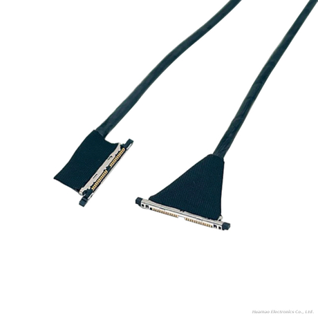 DF56-26P 0.3mm Pitch Ultra Thin Coaxial Cable UAV HD Camera Screen Connection Wire Harness