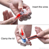 Waterproof Cable Connector 3 Holes Electrical Wire Crimp Connector Lawn Mower Connector with 314 Cable Connectors 