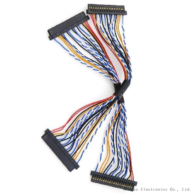 Jae Fis Series 1.25mm Pitch Connector Wire Harness Cable Assembly for Medical Equipment And LCD