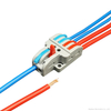 PCT LT-422 Quick Terminal Block Connector 2-in 4-out SPL-2 Electrical Wire Connectors
