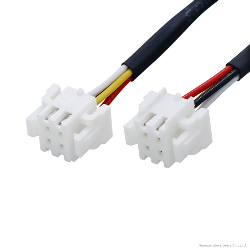 XHDB2*2P Terminal Wire 2.54mm Motor Cable 1332 26AWG PTFE High Temperature Electrical Cable