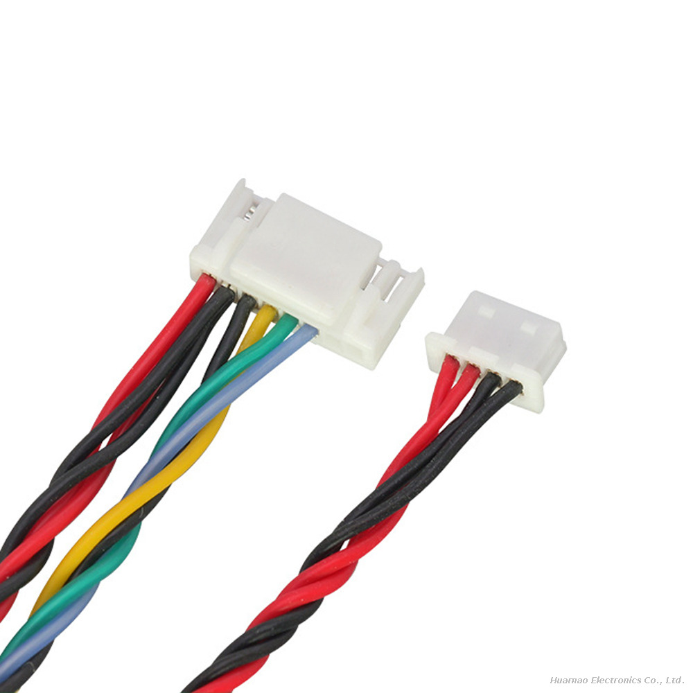 GH 1.25mm 4P Dual-End Silicone Twisted Harness 32AWG FPV Racing Drone Fly Control Connection Cable