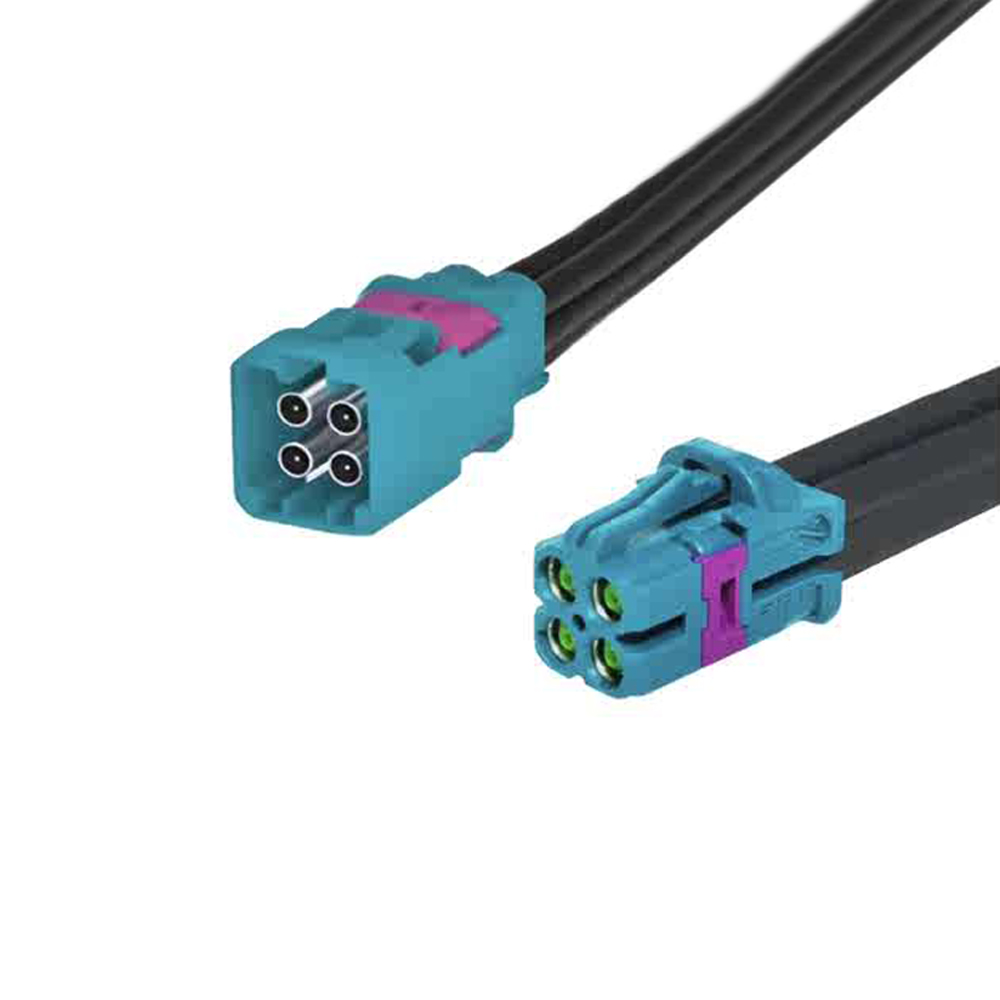 Mini Fakra 4in 1 mate-AX Male Z Buckle Wire Harness TE 2-2362803-9 RF Cable (3)