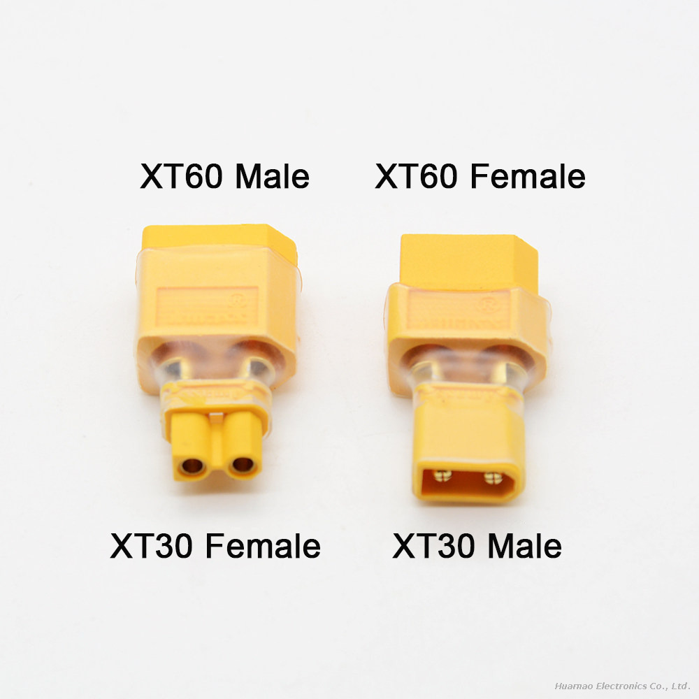 Amass XT90 To XT60 To XT30 Adapter Plug Connector Cable Male To Female Conversion Traversing Machine Battery Charger