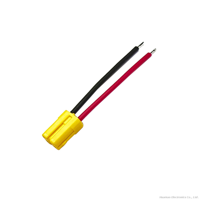 JST SFHR Series SFHR-02V-L 2Pin 1.8mm Yellow Terminal Cable Assembly