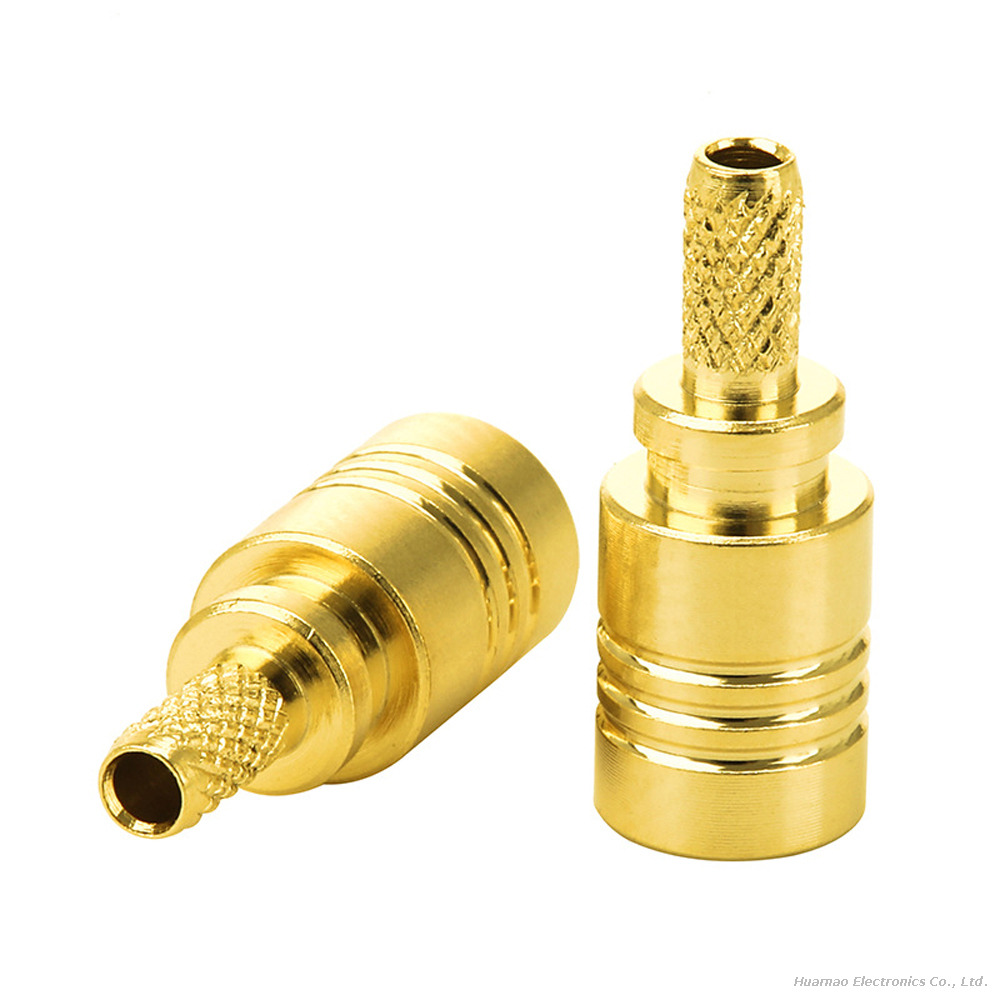 High Frequency SMB-K1.5 RF Coaxial Adapter Open Window Structure for RG316 Cable