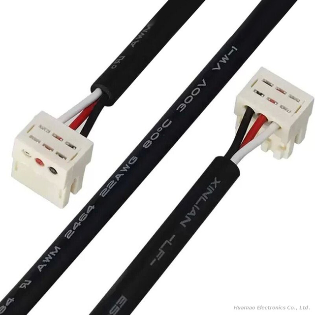 Rast 2.5mm Pitch Beige Color Lumberg 3515 Power Connector IDC Cable Assemblies