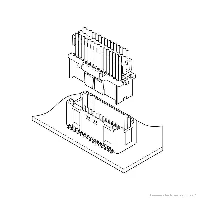 Jst ZND Series 1.5mm Pitch Connector Wire To Wire Connector Wire Harness