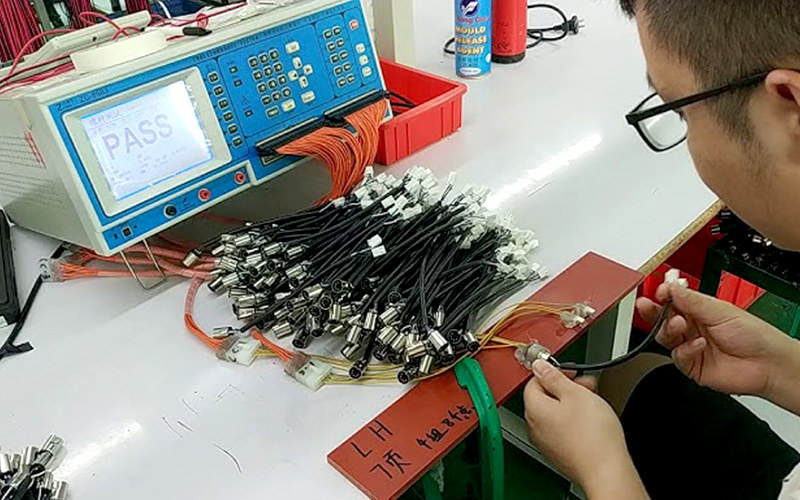 wiring harness production