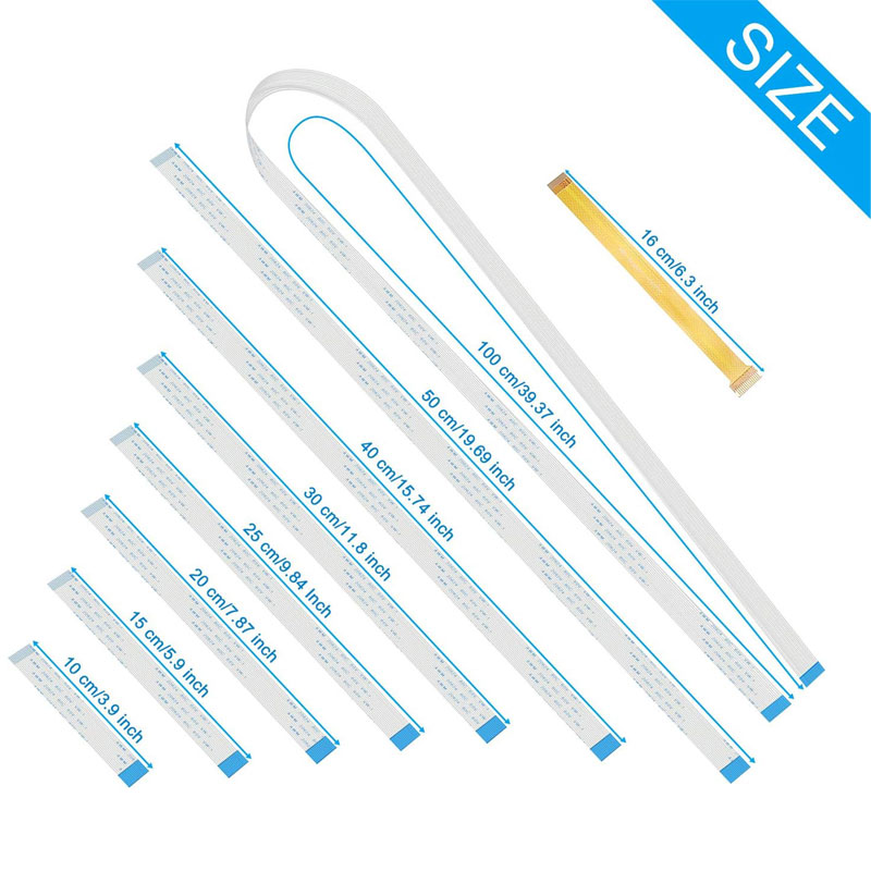 0.5MM FFC FPC Flexible Flat Cable Factory Customized