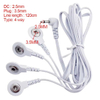 Customized Reusable 3.5mm Female ECG Snap Medical Cable for Stimulation Equipment