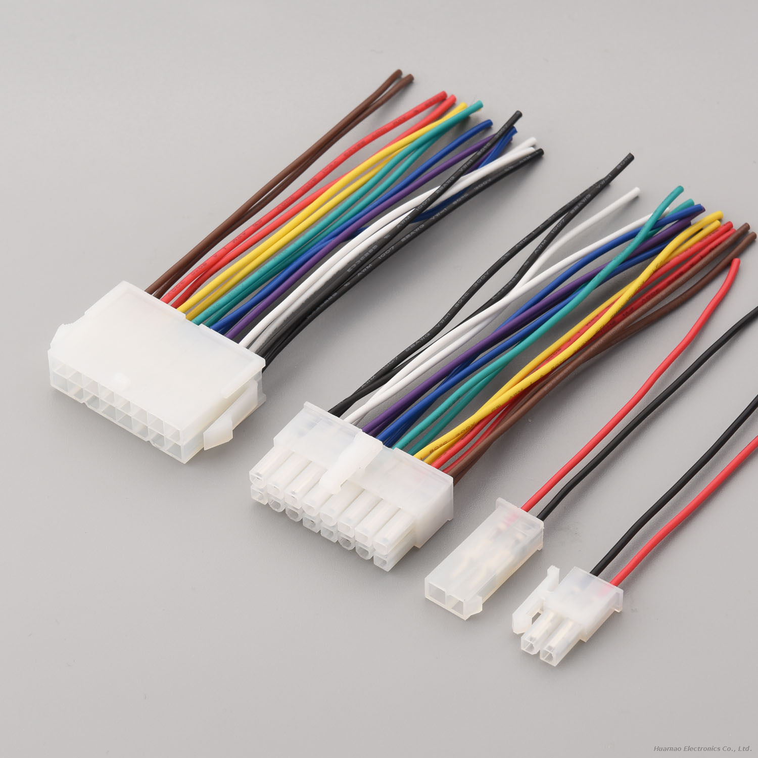 Customized Terminal Wire 0.6mm 1.0mm-4.2mm Pitch Puncture Wire 2-12P Wire Harness