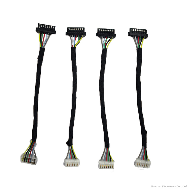 Custom DF53-6P-0.6H 0.6mm Pitch IDC Cable Plug Connector Terminal Wire Harness