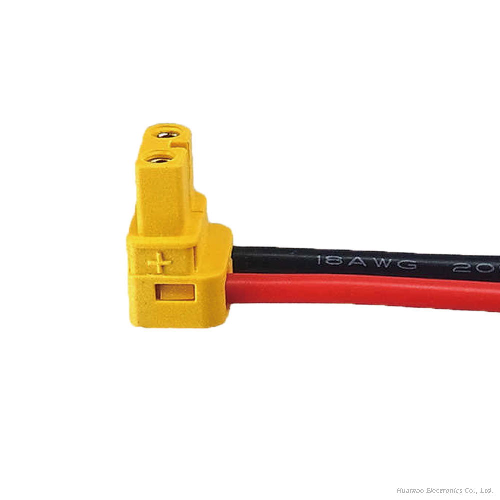 XT30ULW-F 90° Corner Model Airplane Plug Harness Male And Female Connector Wire Cable Assembly