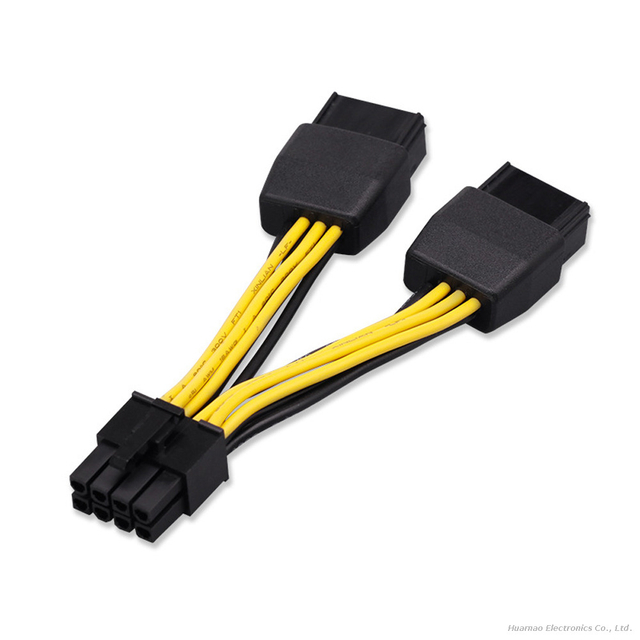 MX3.0-8PIN To Dual 8PIN Graphics Card Cable GPU 5557-8P Power Supply Wire