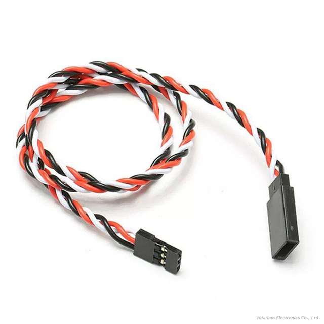 Servo Extension Twisted Cable Male To Female Anti-Interference Wire 30/60 Cores 150mm Connection Cable Assembly