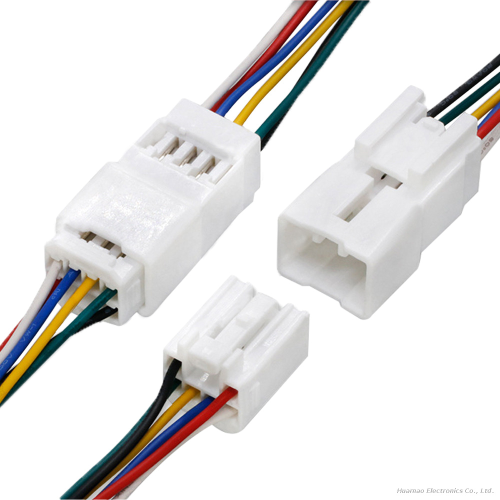 DJ7064Y-2.2-11/21 Terminal Wire Male And Female Plug Connector Automotive Wire Harness Customization