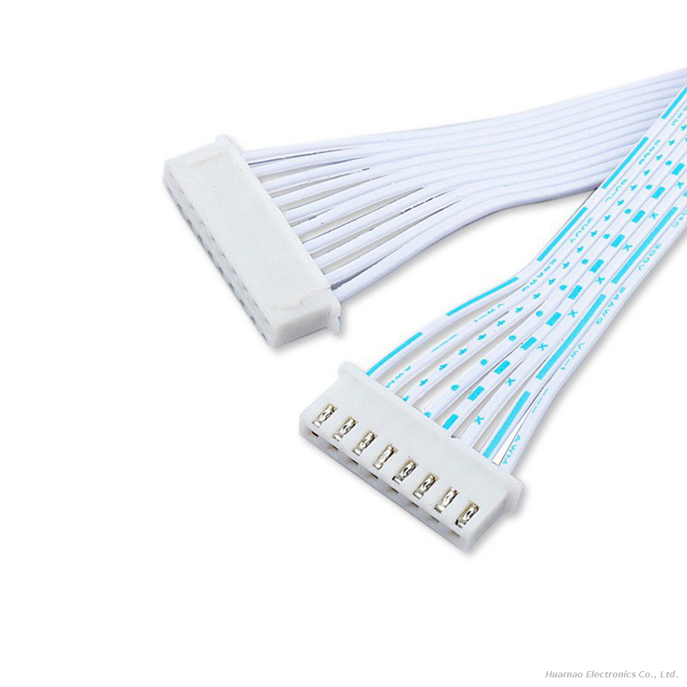 XH2.54/PH2.0 Terminal Wire Double Sided Strip Patch Cord Manufacturer Bule And White Parellel Cable