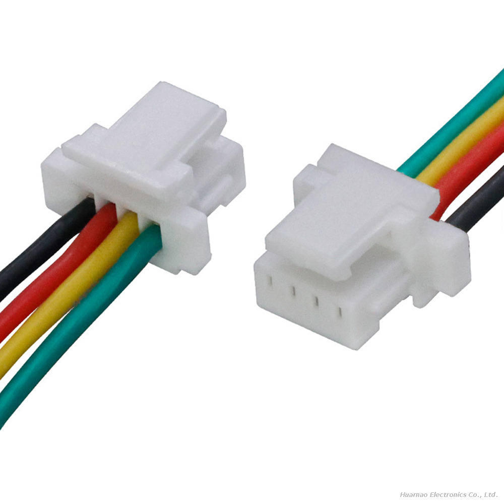 1.0mm Pitch SH1.0 4Pin Dual-End Silicone Harness UAV FPV Camera Signal Drone Wiring