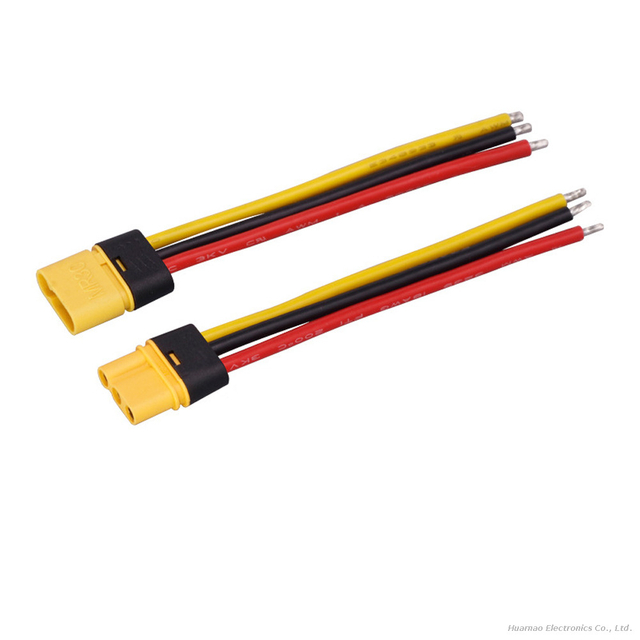 MR30 Male Female High Current Silicone Harness RC Drone Industrial Robot Power Connection Cable