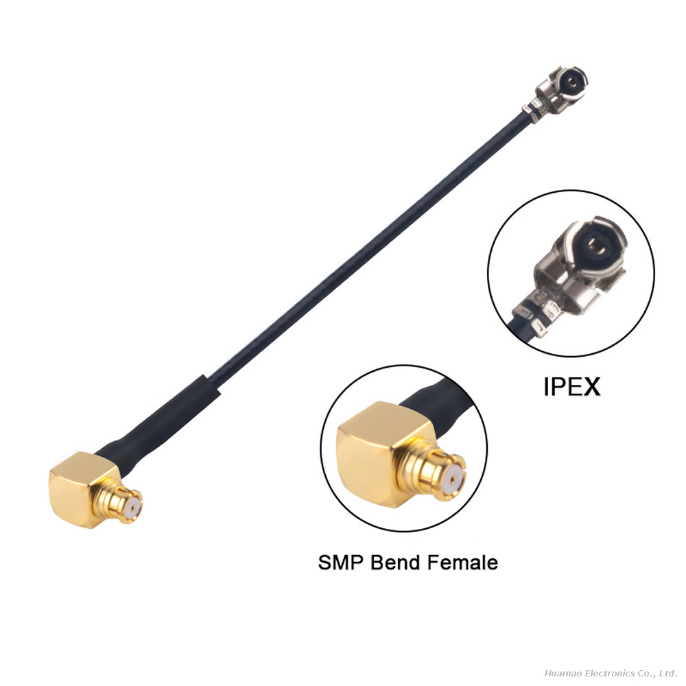 IPEX Generation To SMP RF Adapter Cable RF 1.13 RG 178 Wire Router Cable