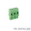2EDGK-7.62-02/24P PCB Plug-in Wire Connector 7.62mm Pitch Industrial Controller Terminal