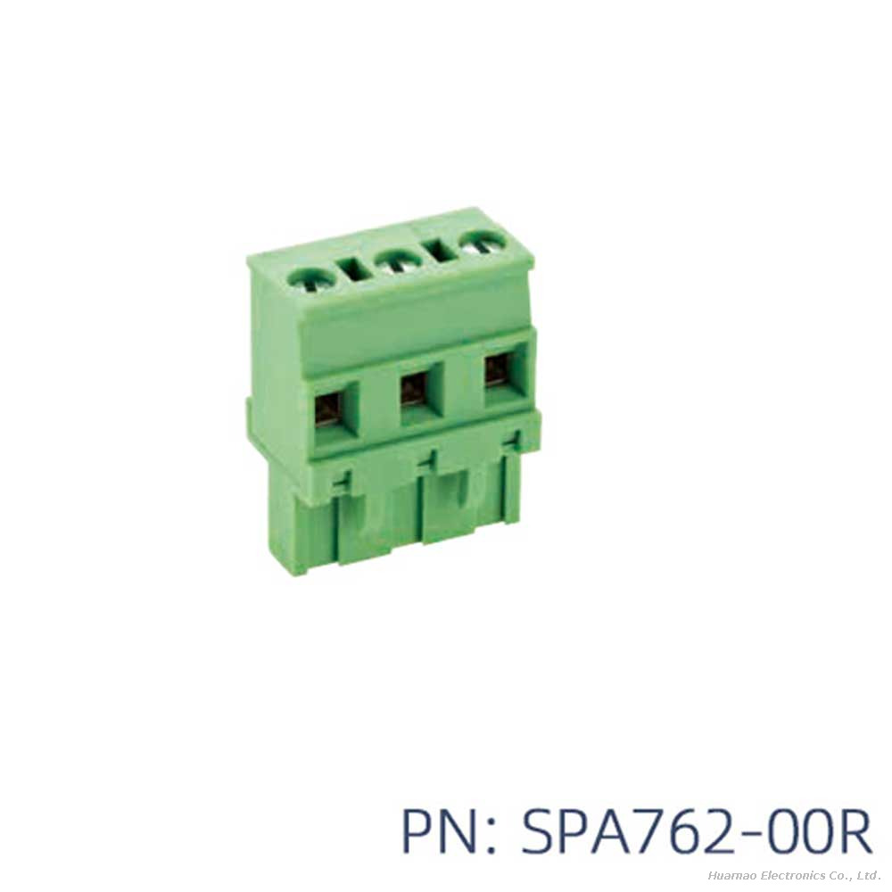 2EDGK-7.62-02/24P PCB Plug-in Wire Connector 7.62mm Pitch Industrial Controller Terminal