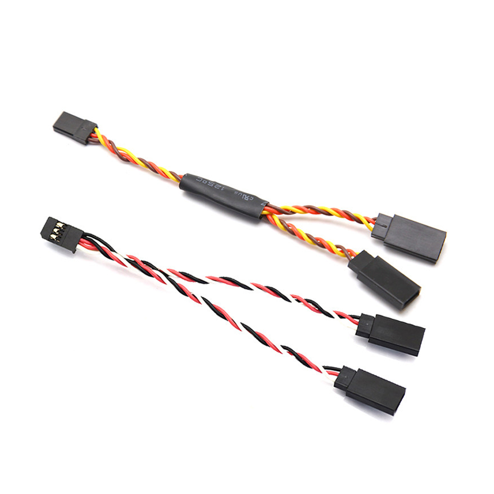 FUTABA JR Servo Y Cable Anti-interference Parallel Twisted Cable 30 Core Flight Control Wire Harness (5)