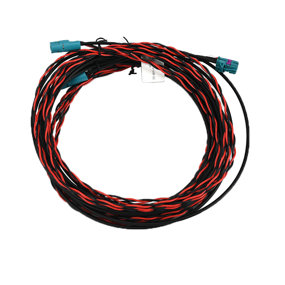 TE 2298721-9 Connector Wire Harness Mini Fakra 1 to 2 for BYD Automotive Reversing Camera Cable Assembly (2)