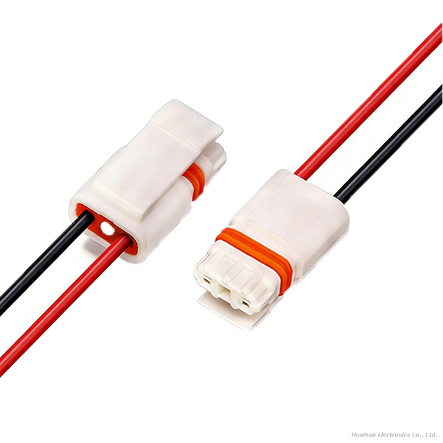 TE 1-2834074-2 Battery Connector Cable 1007-24 AWG Electrical Wire for Motor Automobile