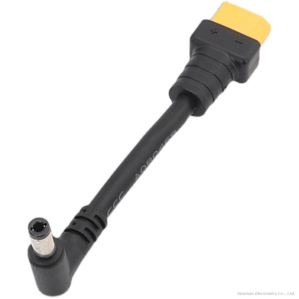 RC Model XT60 To DC 5.5x2.5mm Right Angle Power Cable