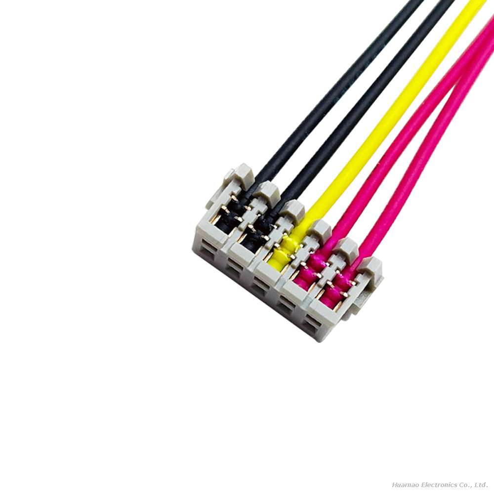 High-Reliability JST 05KR-6H-P IDC Cable 2.0mm Terminal Wire