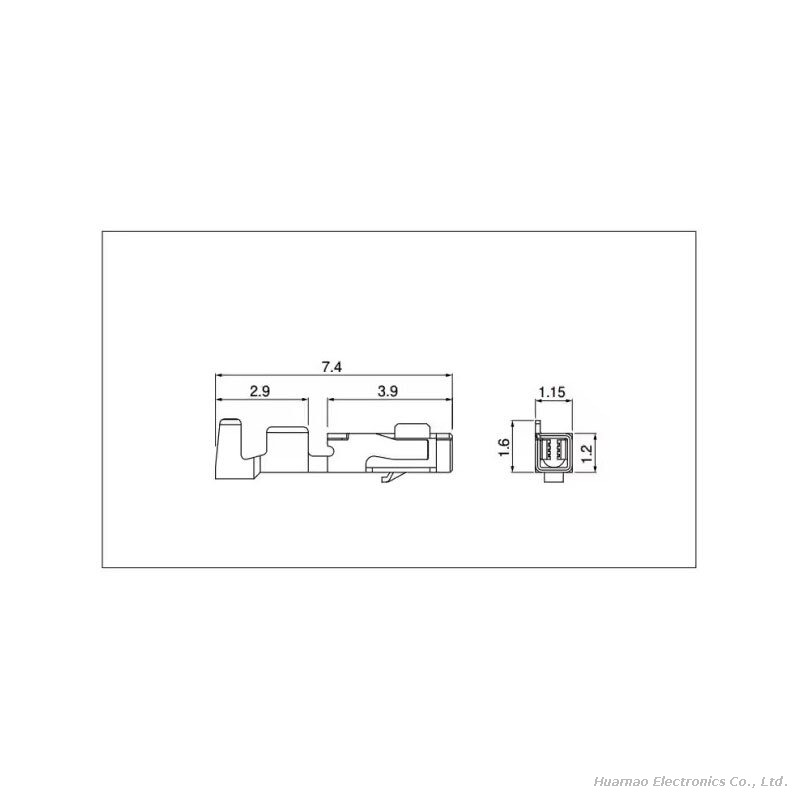 Jst ZND Series 1.5mm Pitch Connector Wire To Wire Connector Wire Harness